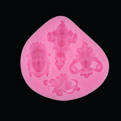 Embossed Fondant Cake Silicone Mold Pastry Baking