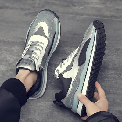 Men's Winter Plus Velvet Warm Cotton Shoes Forrest Gump Shoes
