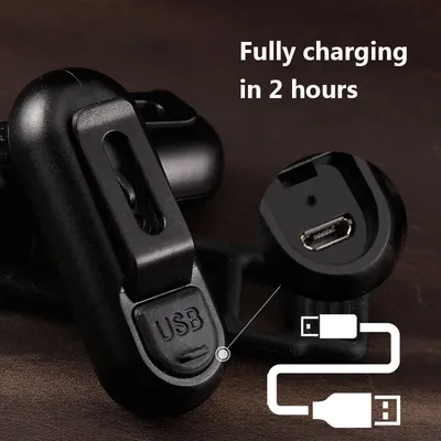 أضواء ركوب الدراجات الليلية تومض USB ليلا