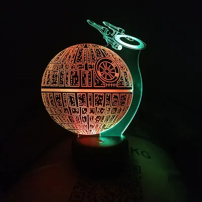 لمس ضوء هدية الغلاف الجوي ثلاثي الأبعاد