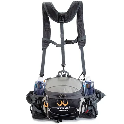 حقيبة خصر رياضية للجري واللياقة البدنية، مقاومة للماء