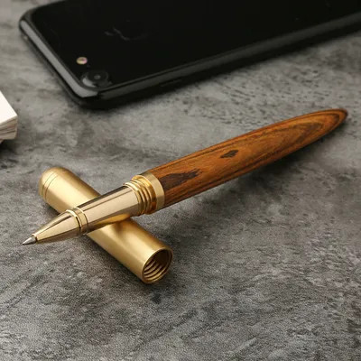Business Creative Gift Solid Wood Metal Pen