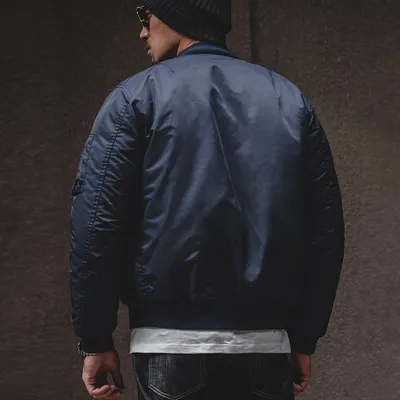 Men's Fashion Short Padded Bomber Jacket