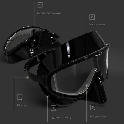 Snorkeling Free Diving Goggles Diving Supplies