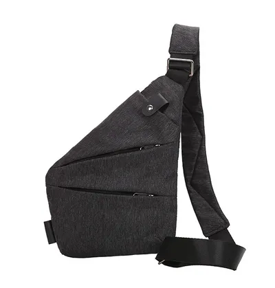 Men's Thin Inclined Shoulder Bag