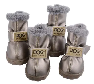 Dog Thick Snow Boots Keep Warm Teddy Autumn And Winter VIP Shoes