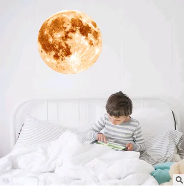 Wall stickers Luminous Moon PVC stickers Light stickers Fluorescent stickers YQ Series Luminous stickers Moon