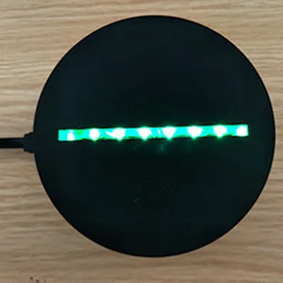 ضوء ستيريو بصري LED ملون لليلة عيد الحب