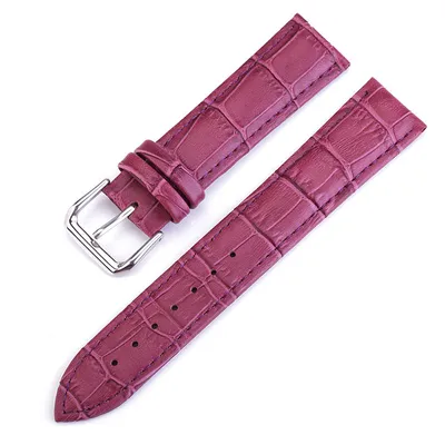 Leather Strap With Cowhide And Bamboo Knot Pattern