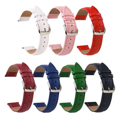 Leather Strap With Cowhide And Bamboo Knot Pattern