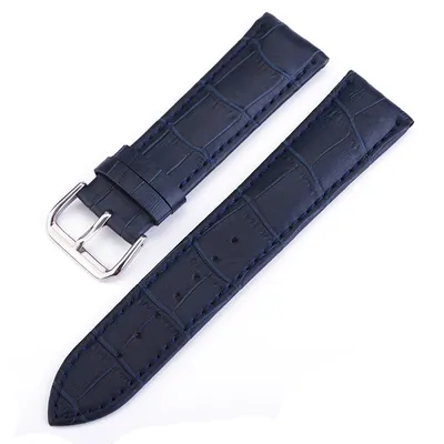 Leather Strap With Cowhide And Bamboo Knot Pattern