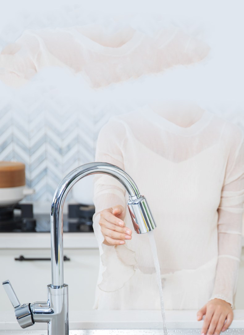 صنبور ماء ساخن وبارد من نوع SmartSensor Water Savings