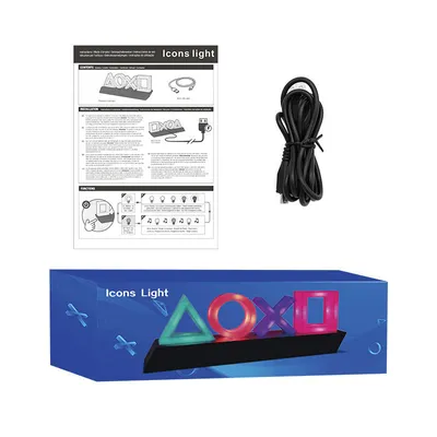 Three-speed adjustment icon light