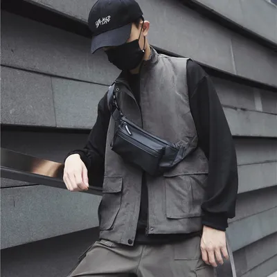 Multi-function crossbody bag with one shoulder