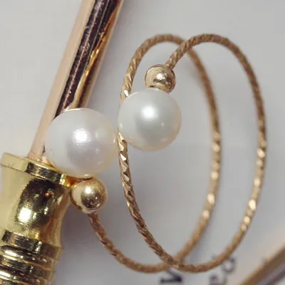 Little Fairy 14K Gold Freshwater Pearl Ring