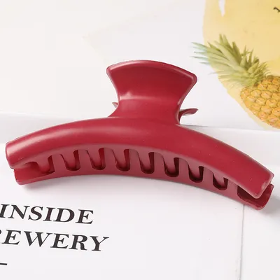 New Claw Clip For Women Tough Colorful Plastic Hair Claws Large Size Hair Clamps Hair Accessories