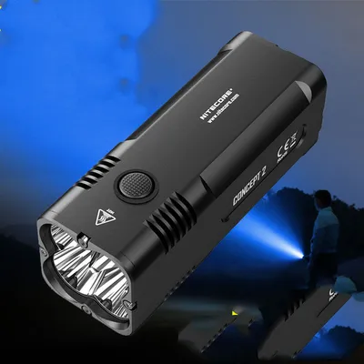 Super bright waterproof flashlight