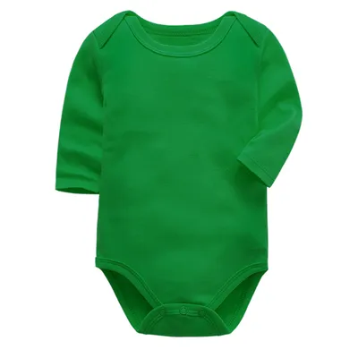 Baby cotton long-sleeved triangle romper bag fart jumpsuit