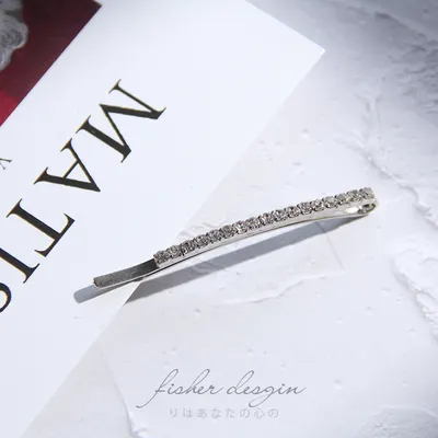 Rhinestone hair clip