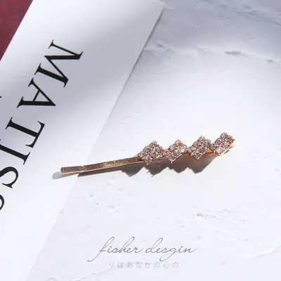 Rhinestone hair clip