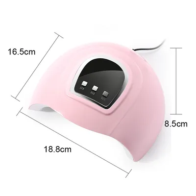 54/120W Nail Art Phototherapy Machine Dual light source intelligent sensor UV lamp