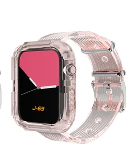 Integrated watch band with TPU protective sleeve for glacier