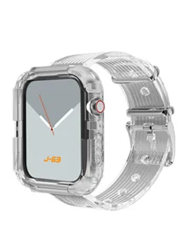 Integrated watch band with TPU protective sleeve for glacier