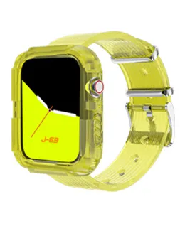 Integrated watch band with TPU protective sleeve for glacier