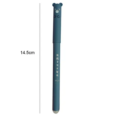 Cartoon erasable easy erasing magic friction gel pen 0.35mm