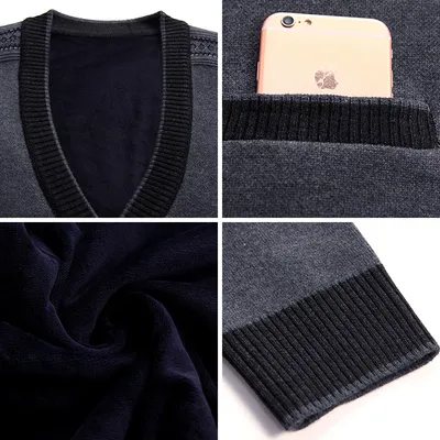 Middle-aged and elderly sweater cardigan