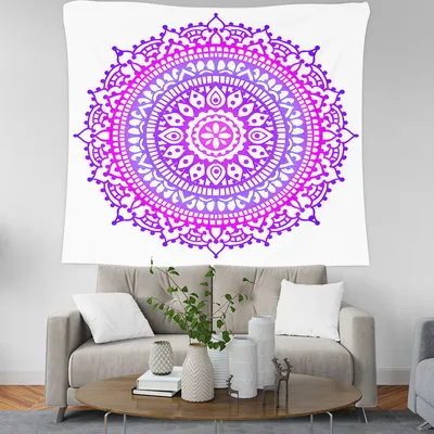 Printed home tapestry wall hanging mural