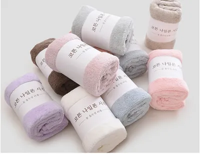 Soft Face Wash Coral Fleece Absorbent And Breathable Towel