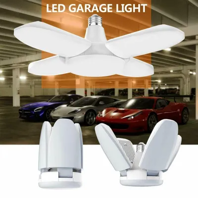 مصباح تشوه LED قابل للطي لإضاءة الكراج
