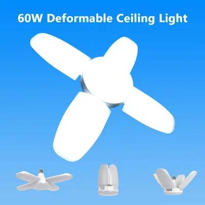 مصباح تشوه LED قابل للطي لإضاءة الكراج