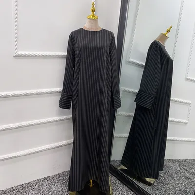 Middle East Stripe Tunneled Dress Women