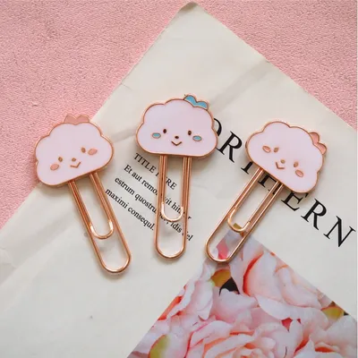 Creative Student Gift Literary Clip Bookmark Stationery