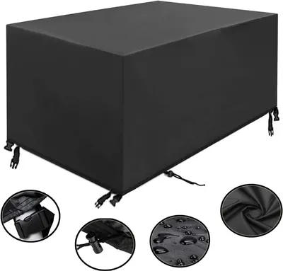 Heavy Duty Waterproof Garden Patio Furniture Cover For Rattan Table Sofa Outdoor