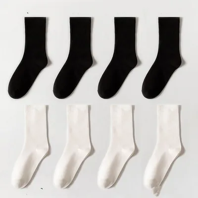 White Stocking Pile Women's Autumn And Winter