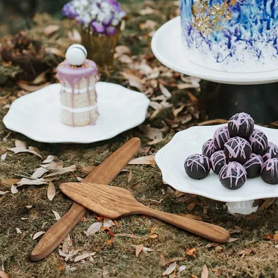 Creative Country Cake Shovel Two-piece Set