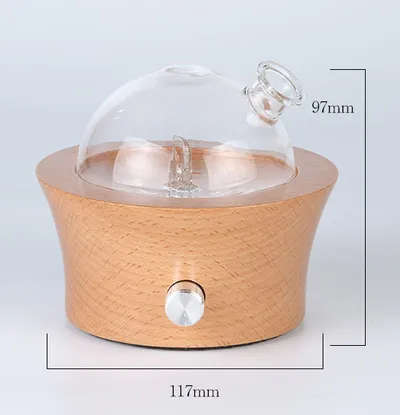 Colorful light wood grain humidifier