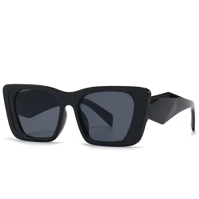 New Women's Fashion Large Frame Square Sunglasses