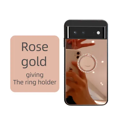 Phone Case Mirror Finger Ring Bracket
