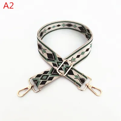 Ethnic Style Replacement Webbing One-shoulder Diagonal Bag Strap