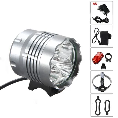 LED Mountain Bike Headlight 5T6 Bicycle Light