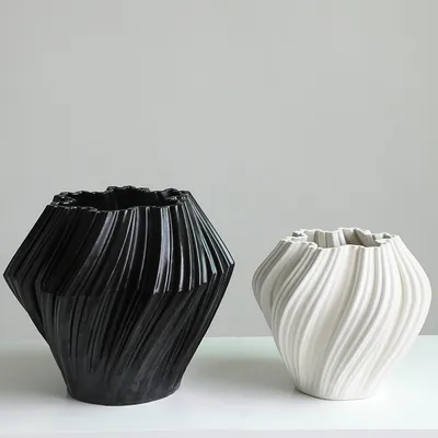 Art Vase Decoration Home Ceramic Craft Vase Decoration Soft