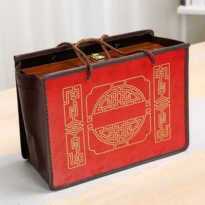 Ceramic Kiln Turned Tea Canister Wooden Box