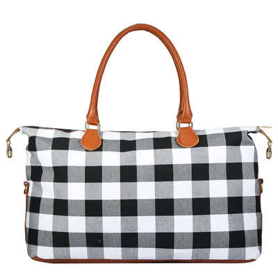 1Pc Women Duffle Bag Travel Luggage Bags Weekend Overnight Bag Tote Bags Shoulder Handle Bags Portable Diaper Bag