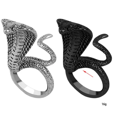 The New Korean Style Personalized Snake Ring Opening Can Be Adjusted