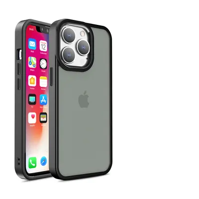 Phone Case Frosted Metal Lens Frame