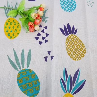 Fruit Series Cotton And Linen Fabric